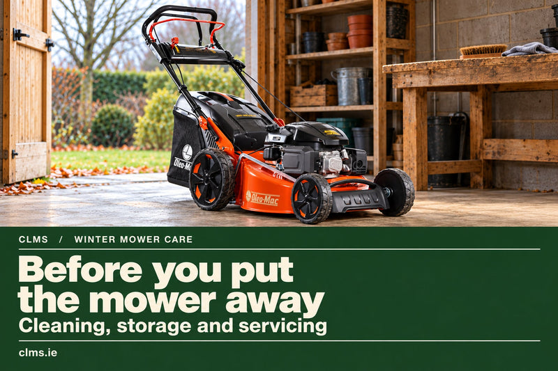 Putting Your Lawnmower Away for Winter: Cleaning, Storage and Servicing