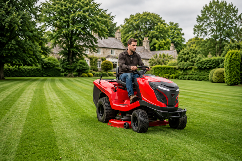 What Size Ride-On Mower Do You Need? Matching Deck Width to Your Garden