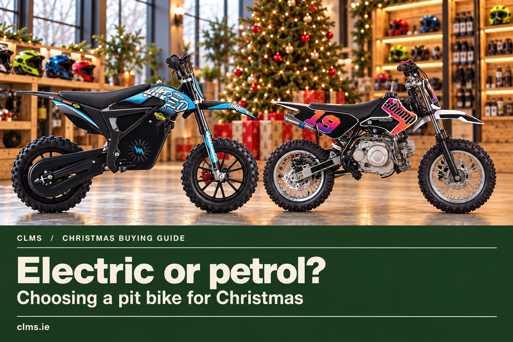 Electric vs Petrol Pit Bikes: Choosing the Right Christmas Present