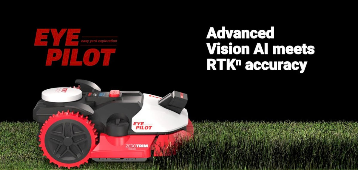Kress KR285E EyePilot 4x4 AWD Robotic Mower RTKn – 5000m² ZeroTrim