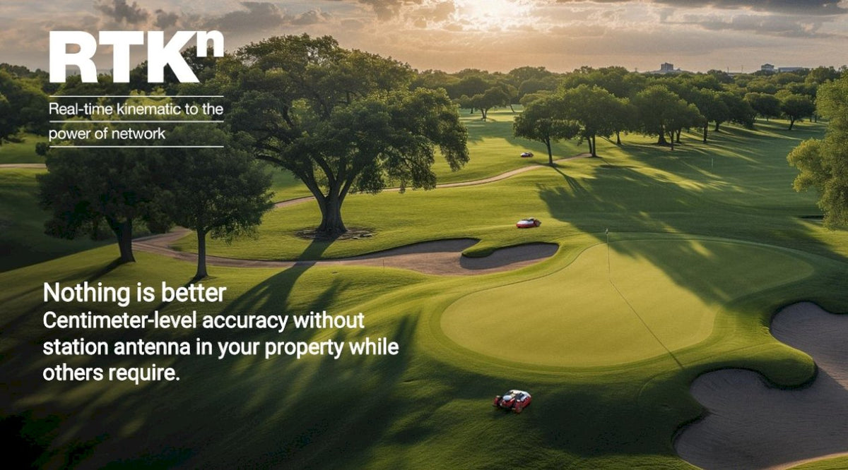 Kress KR285E EyePilot 4x4 AWD Robotic Mower RTKn – 5000m² ZeroTrim