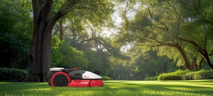 Kress KR274E EyePilot Robotic Mower RTKn 5000m2 ZeroTrim