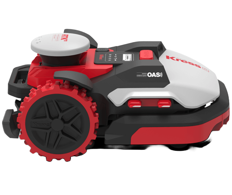 KR171E Kress RTKⁿ 1,500 m² robotic lawn mower with OAS (Obstacle Avoidance System)
