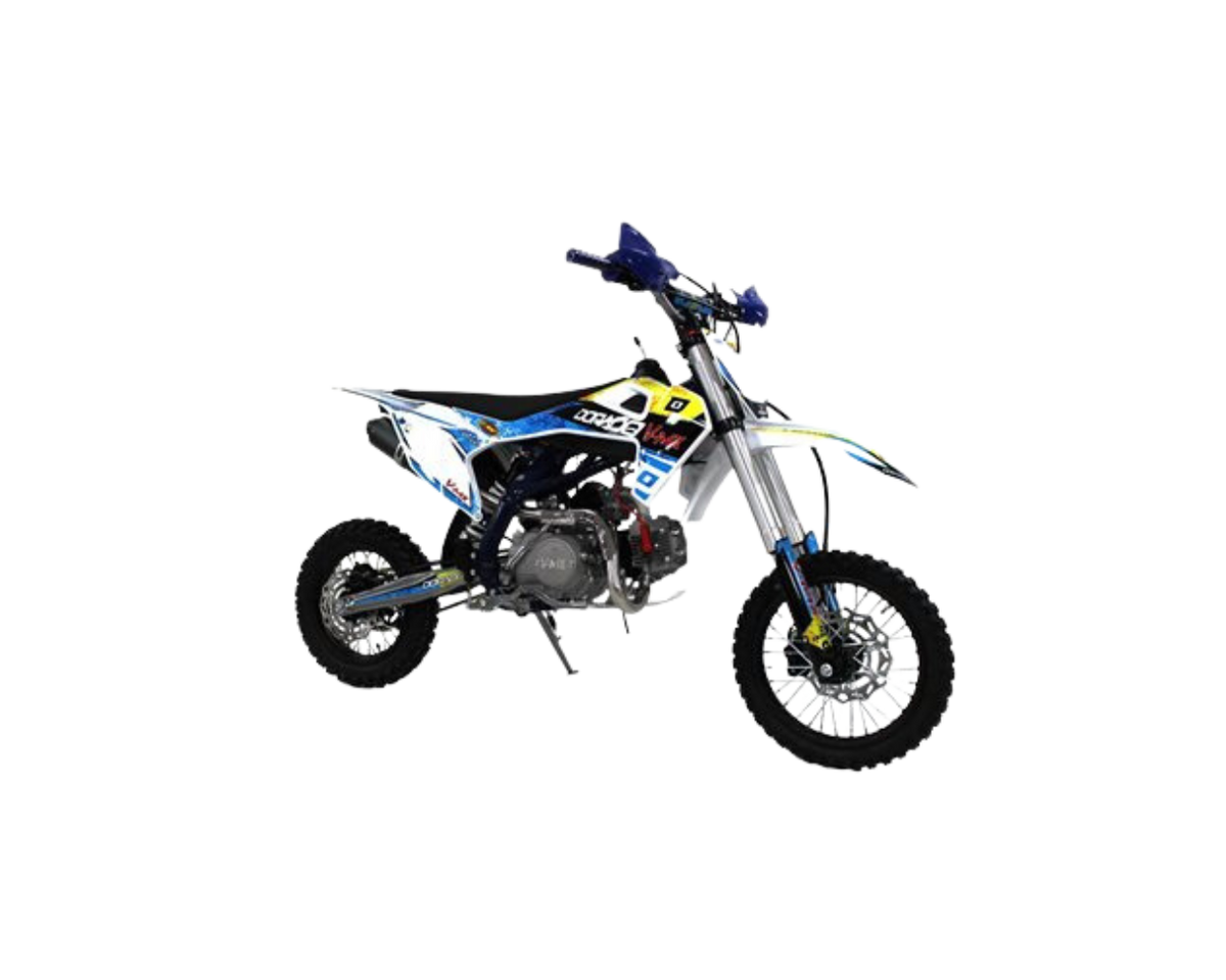 VMX 125cc Big Wheel Pitbike - Blue