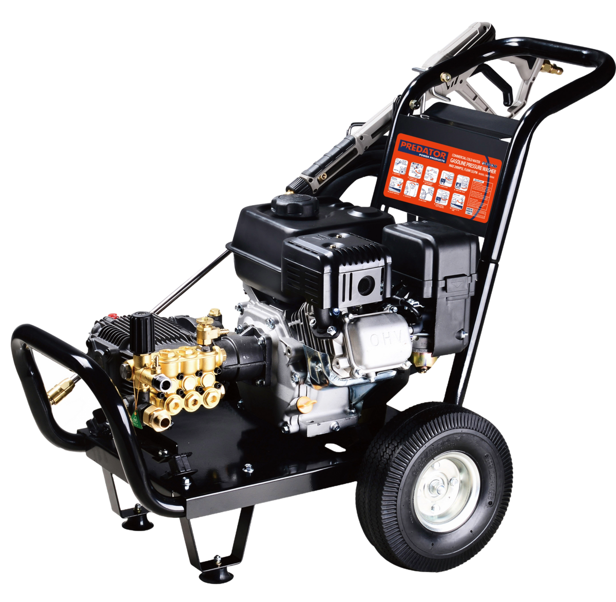 Predator 2000psi 7HP Gearbox reduced Power Washer